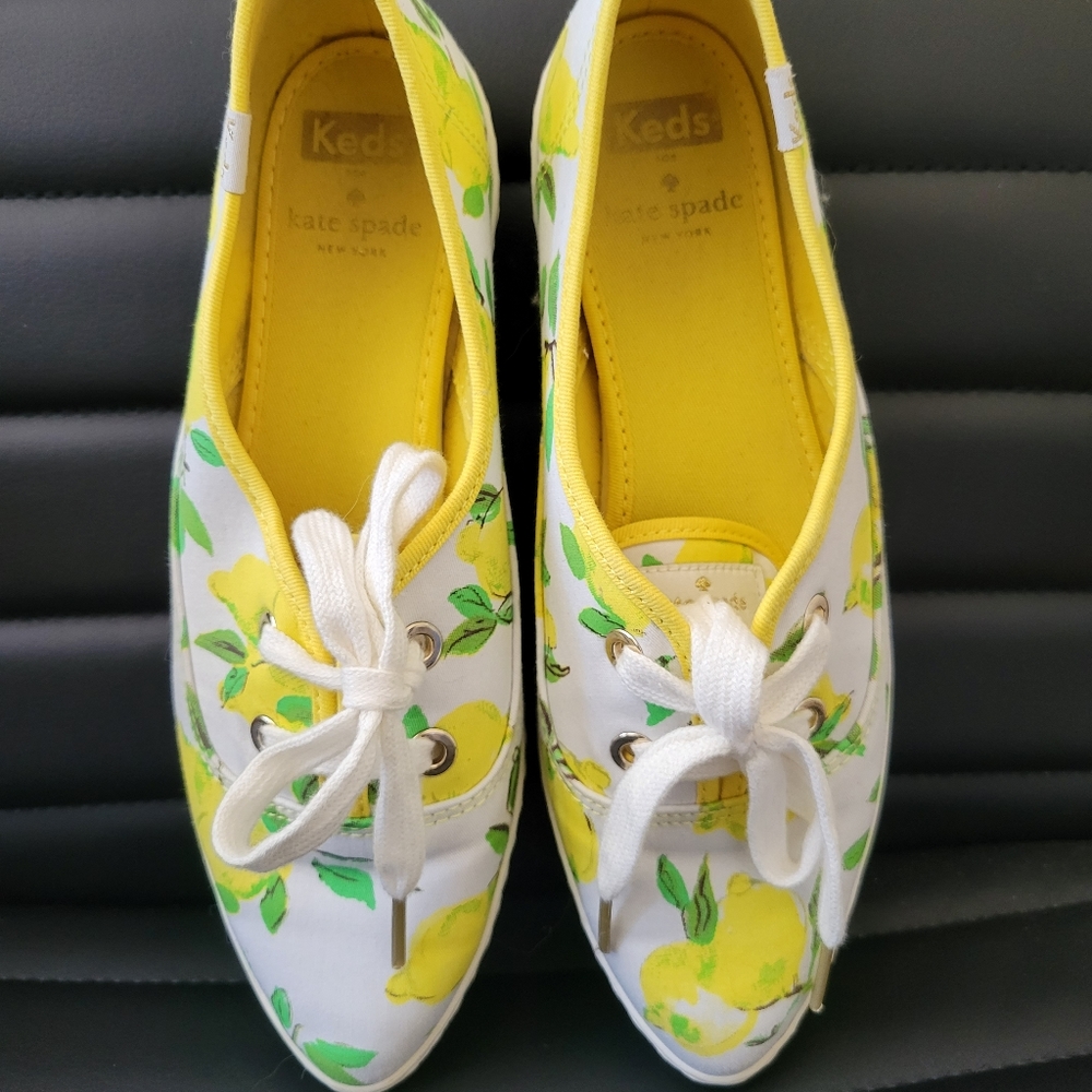 Kate Spade Keds Lemon Sneakers